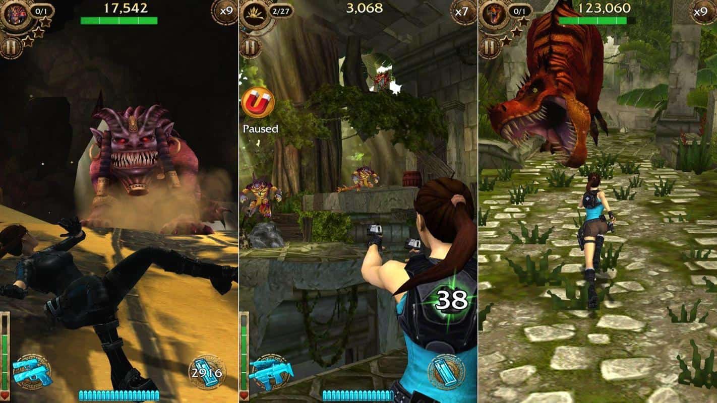 Lara Croft Relic Run mobile game