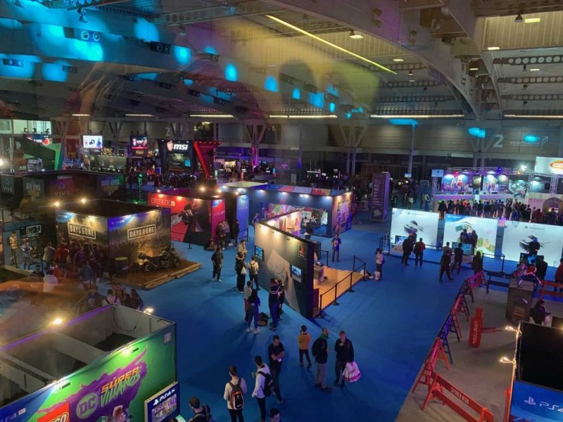 Barcelona Games World exhibit