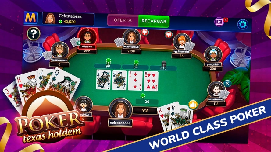 Poker Texas Hold'em : Mundigames