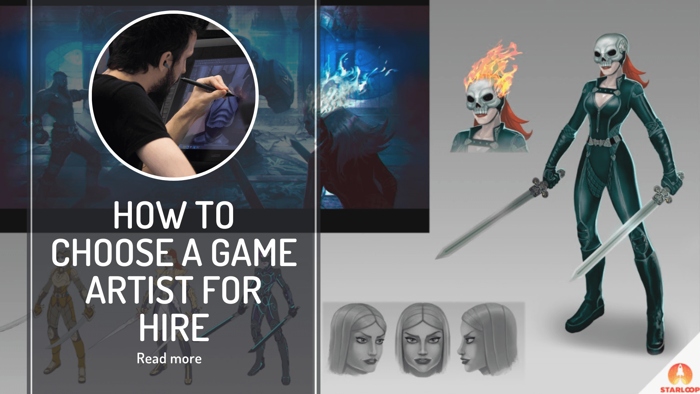 How to Choose a Game Artist for Hire | Starloop Studios