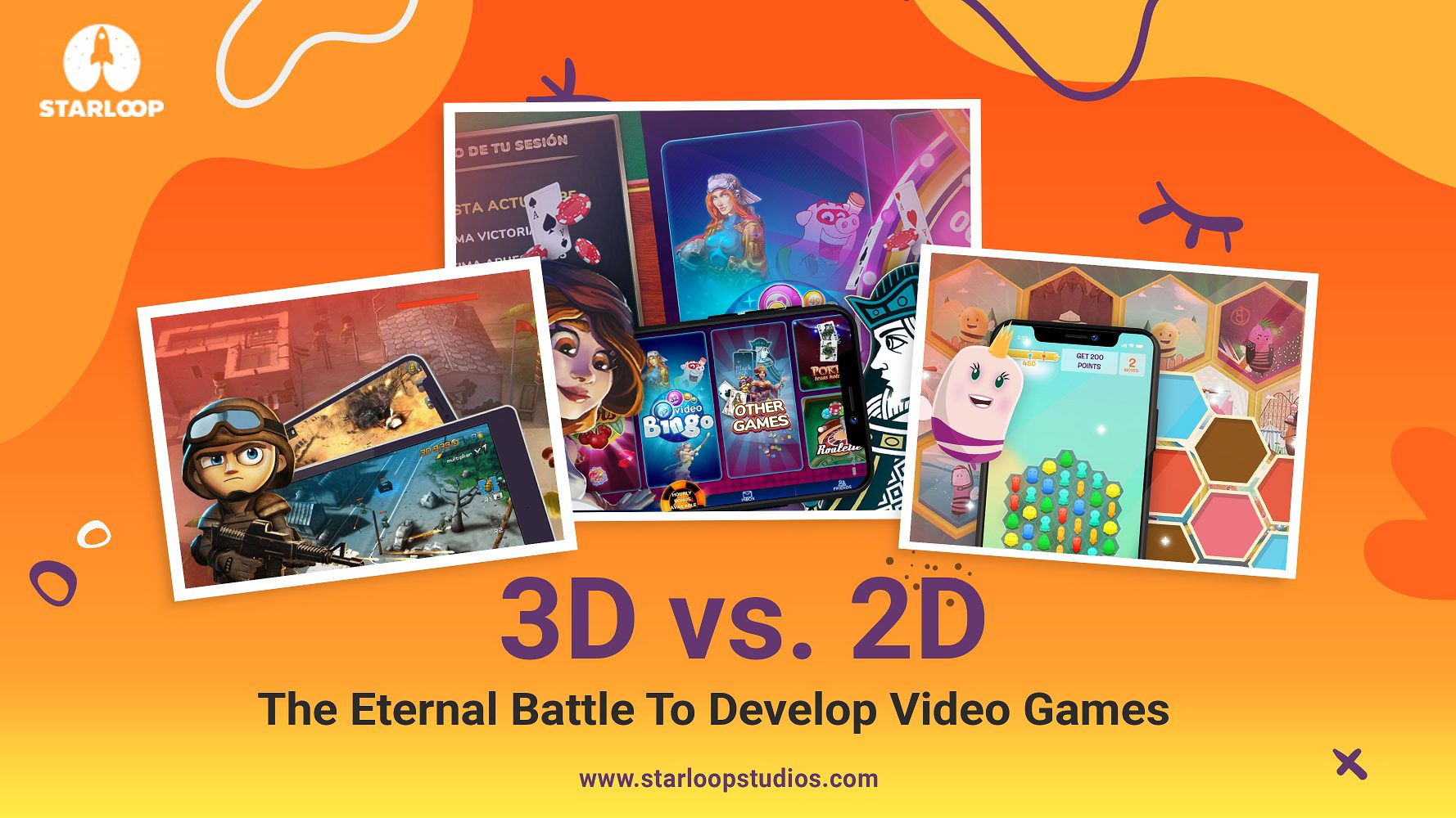 3D Vs. 2D: The Eternal Battle to Develop Video Games | Starloop Studios